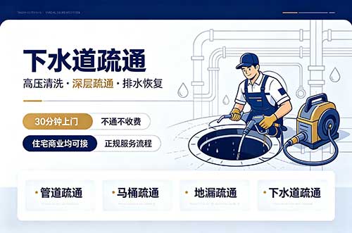 金华下水道疏通
